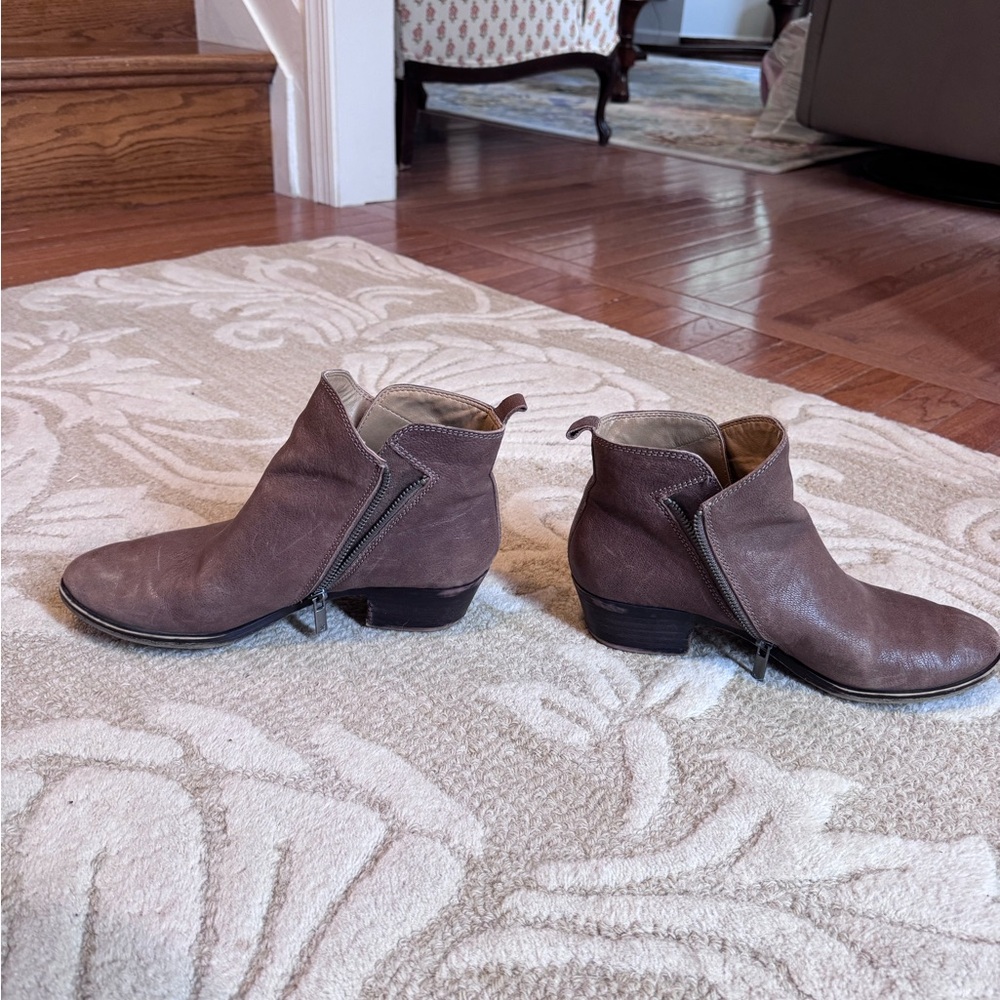 Lucky Brand Dark Brown Ankle Booties - Picture 5 of 7